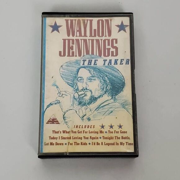 Waylon Jennings - The Taker [Cassette Tape] - Picture 1 of 5